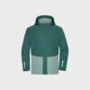 Workwear Hardshell Regenjacke – Industrial Green/Foggy Green