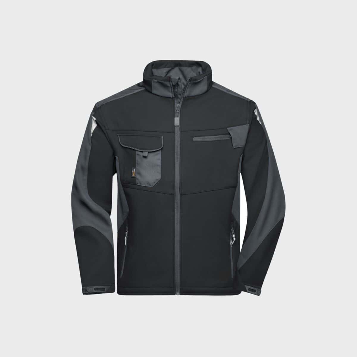 workwear-softshelljacke-strong-black-carbon-kaufen-besticken_stickmanufaktur